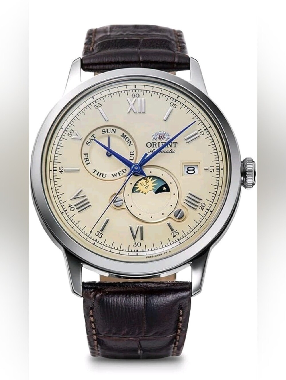 MINT Orient Orient Bambino SUN & MOON RN-AK0803Y Automatic Men's Watch